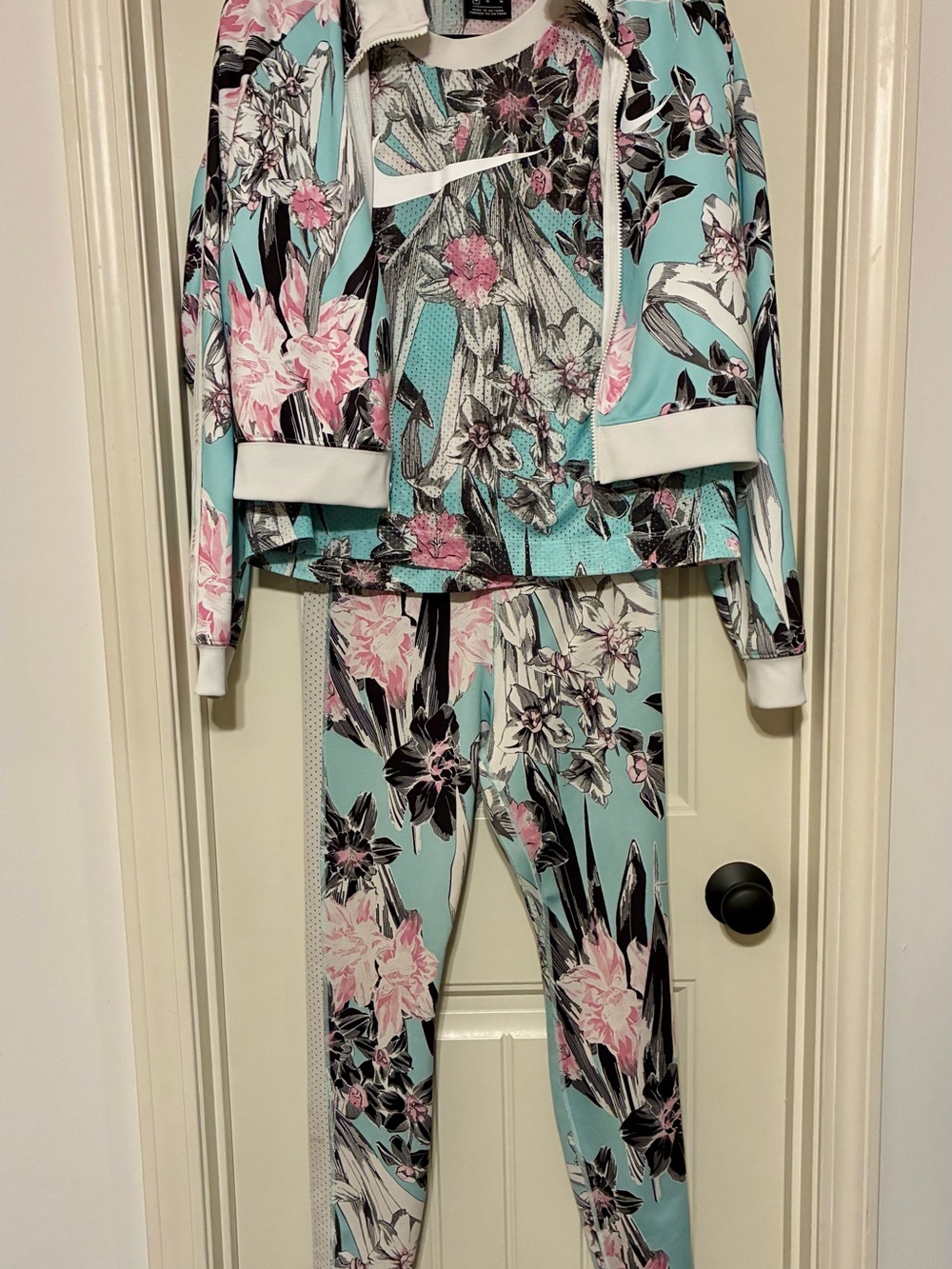 Nike Floral Athletic Set